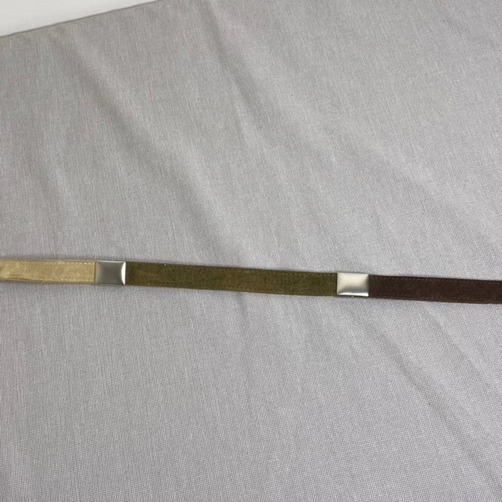 Streets Ahead suede and silver toned belt - Picture 3 of 14